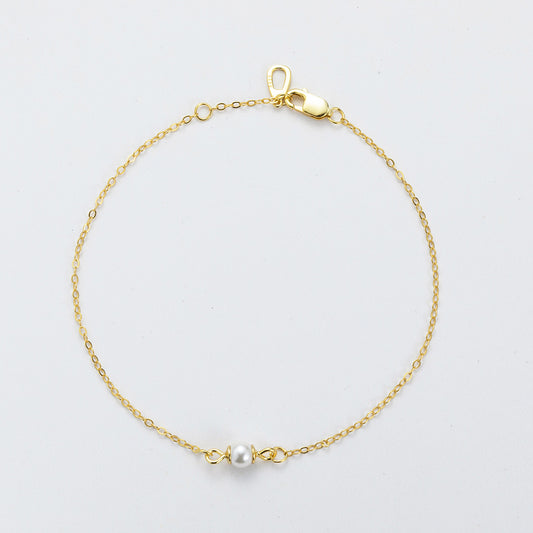 Beaded Gold Chain